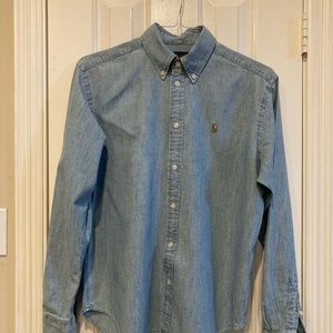 Ralph Lauren Polo long sleeve chambray shirt
